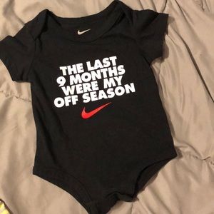 Nike baby onesie